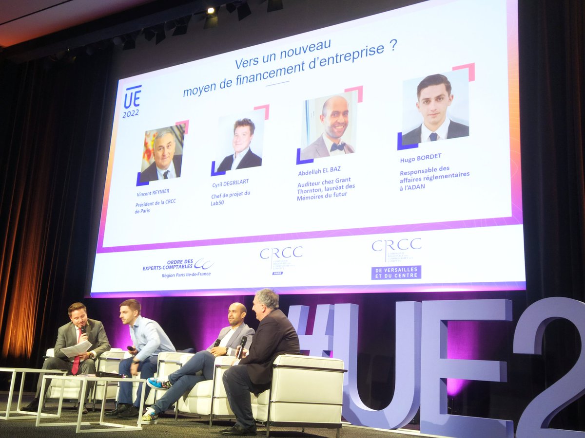 #UE2022
Conférence <a href="/LLab50/">LeLab50</a>
@HugoBordet, responsable des affaires réglementaires à l'<a href="/adan_asso/">Adan</a> : "La France a été l'un des premiers pays pionniers à réguler la cryptomonnaie grâce à la loi PACTE, un choix audacieux pour les actifs numériques non financiers."
<a href="/CRCCParis/">CRCC de Paris</a>