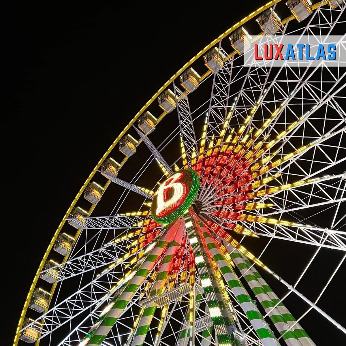 Did you know? Initially, the Schueberfouer took place on the Schuedbierg (today's Plateau Sait-Esprit), before moving to the Limpertsberg in 1610 and finally finding its present location on the Glacis in the early 19th century 🧐
👉 luxatlas.lu