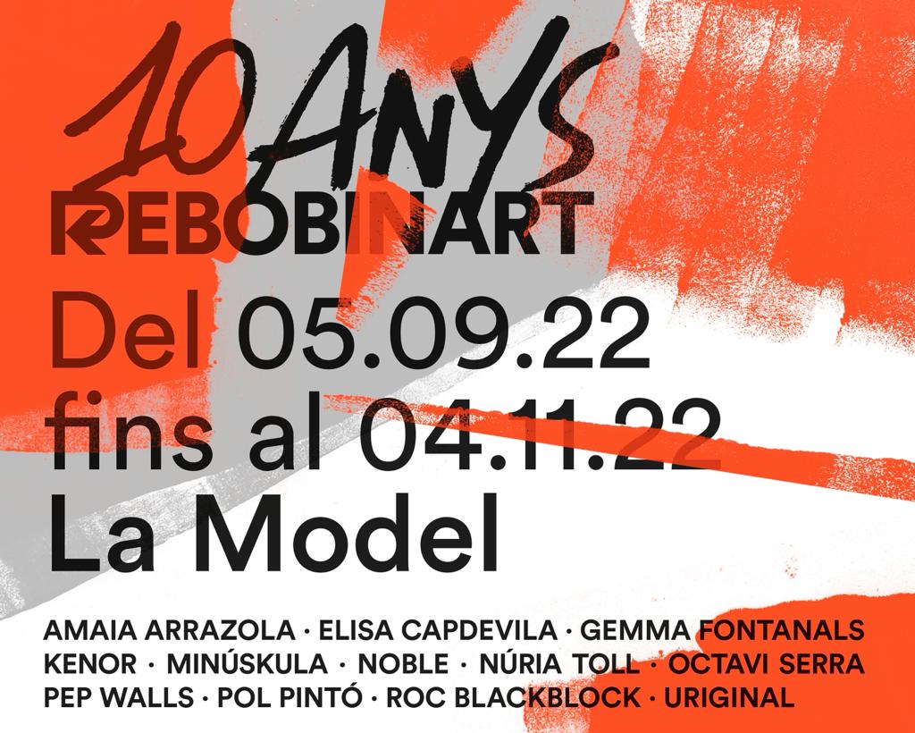 📢Donem el tret de sortida als #10anysRebobinart! 

Vine a celebrar-ho amb nosaltres i els artistes convidats a #LaModel 

➕info: rebobinart.com/ca/projecte/re…