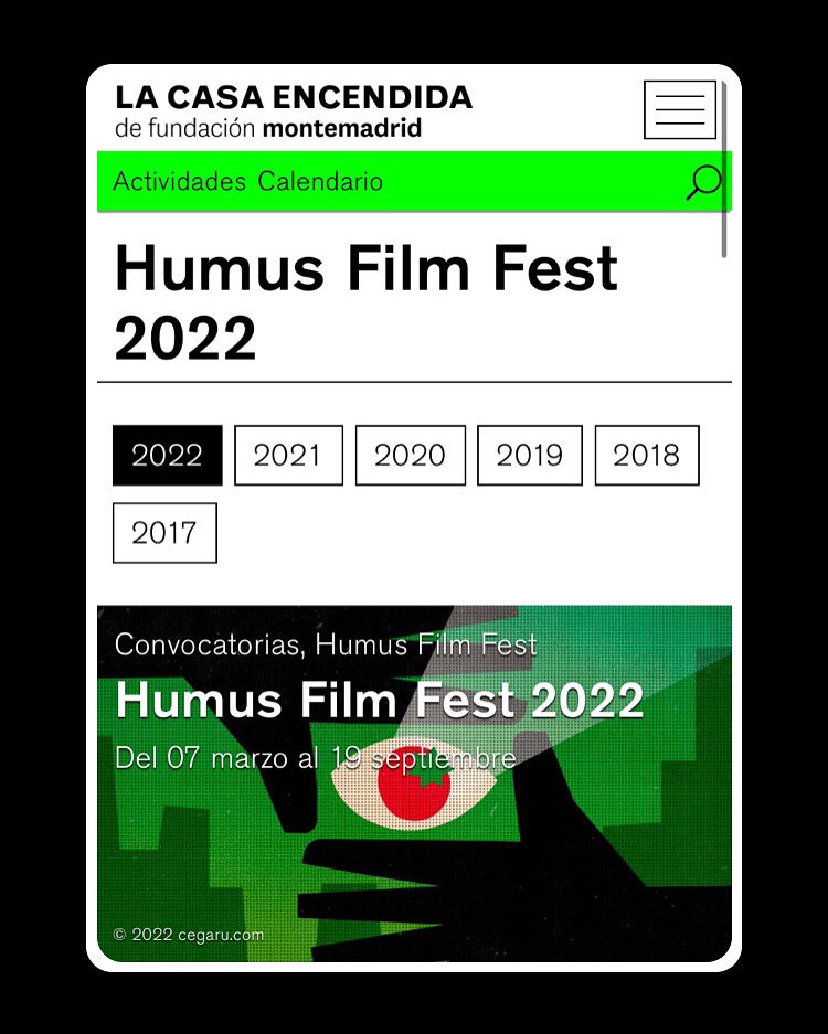 Alkhalachofa0's tweet photo. 📣Tienes hasta el🗓19 de septiembre para mandar un corto📽de 4,5’ a #humusfilmfest (@LaCasaEncendida)

Su categoría puede ser fantástica🧙🏻‍♂️,de autor🥸,comedia🤡o documental

El hilo común de todos: la agricultura urbana👩🏻‍🌾👨🏻‍🌾

Nosotrxs ya hemos mandado uno 🤞🏽, ¿a qué esperas?

(1/2) https://t.co/ivDJVZR1tC