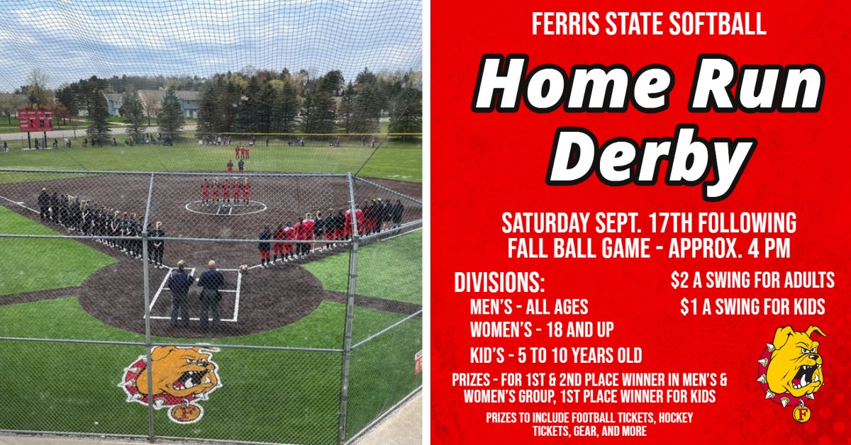 FSU_SB's tweet photo. We are 11 days away from our first Annual Home Run Derby and our first Fall Ball game! 
 
More information here: https://t.co/fUGoR5jkDG https://t.co/uRdqD94w30
