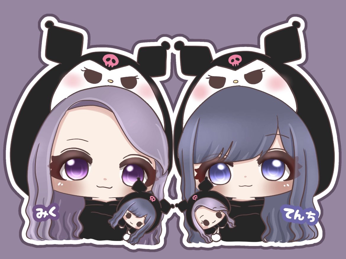 やっとてんちとのペア画ー！💕

可愛いし幸せ💜