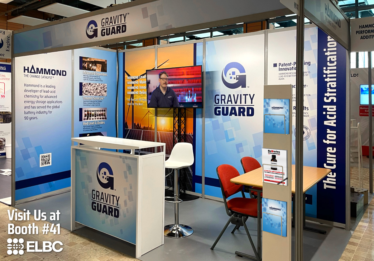 HammondGroupInc's tweet photo. We're at ELBC 2022 in Lyon, France sharing the advantages of GravityGuard™ and Treated SureCure®. Visit us at booth #41.
If you can't be here, visit our website to learn more: https://t.co/zPosFloXuW
#batteries #manufacturing #specialtychemicals #performanceadditives #ELBC https://t.co/lvzGGta5Hk