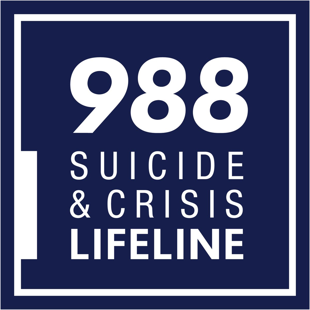 Suicide prevention awareness week:
Help is always available with the 24-hour hotline: 1-800-273-TALK 
and 988

You are important. Your life is important.