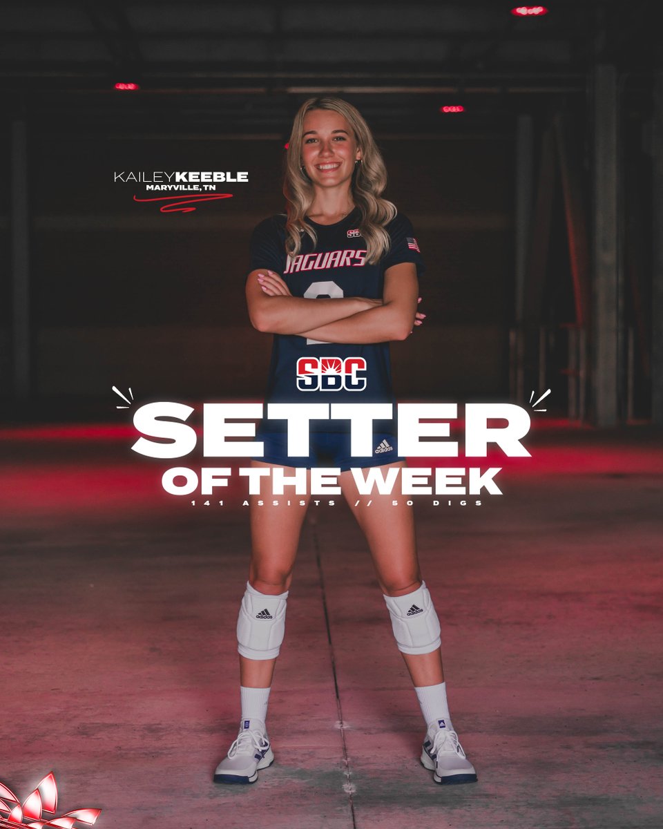 South Alabama Volleyball🏐 (@southalabamavb) on Twitter photo What a weekend for the <a href="/sunbelt/">Sun Belt</a> Setter of the Week‼️ #WeLead What a weekend for the <a href="/sunbelt/">Sun Belt</a> Setter of the Week‼️ #WeLead