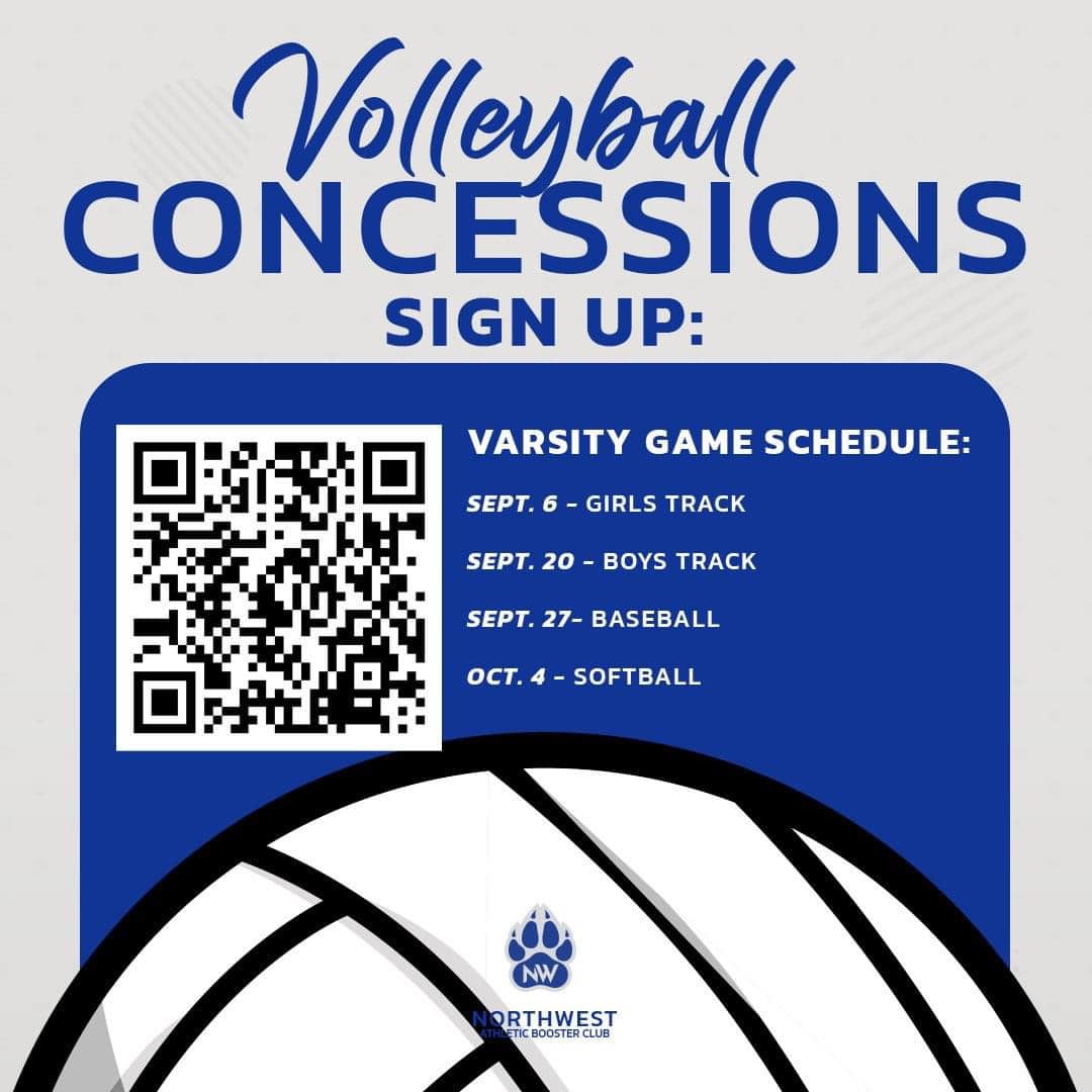 🚨🚨🚨Calling all GIRLS TRACK parents and athletes! You’re assigned to cover the concessions TONIGHT!🚨🚨🚨
There are 8️⃣ spots to fill!
signupgenius.com/go/10C0F4CAEA9…