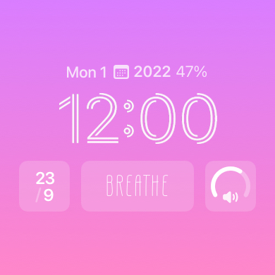 ScreenKitApp's tweet image. Obsessed with ScreenKit&apos;s Lock Screen Widget customizations😍

 #ScreenKit #iPhone #iOS16 #Widget #LockScreen  #ios16update  #lockscreenwidget