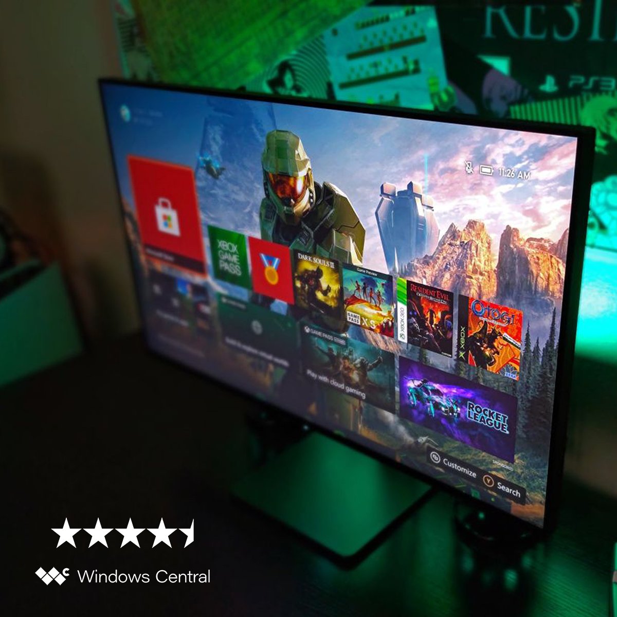 DOUGHtechnology's tweet photo. "a gorgeous, well-designed monitor that delivers on almost every possible front. Gaming on my Xbox Series X has never looked or felt better. At this price point, in this size, there isn't a better option available."

Spectrum 4K 144Hz review @windowscentral
#DoughSpectrum #Gaming https://t.co/aNmlNpEslR