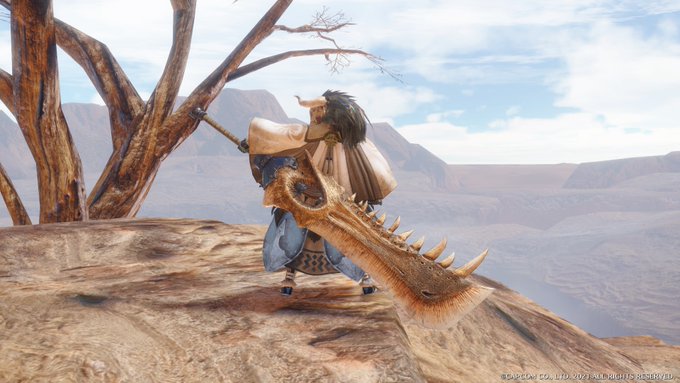 ボーンヘルムを使った蛮族コーデ
ボディラインをでかく見せて厚着する系をイメージ
お気に入りポイントは上着の隙間から見えるタイトなインナーです☺

#モンハンサンブレイク #MHサンブレイク
#重ね着 #重ね着コーデ #ボーンヘルムはいいぞ 