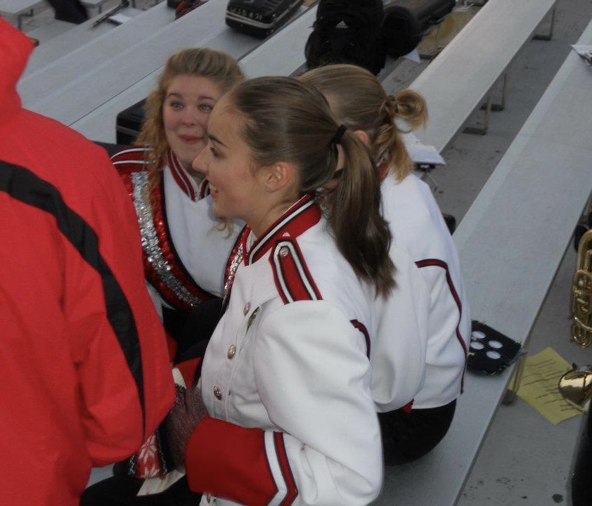 erikaknell's tweet photo. The high school marching band section leader in question 👀 https://t.co/IVPbupg0px