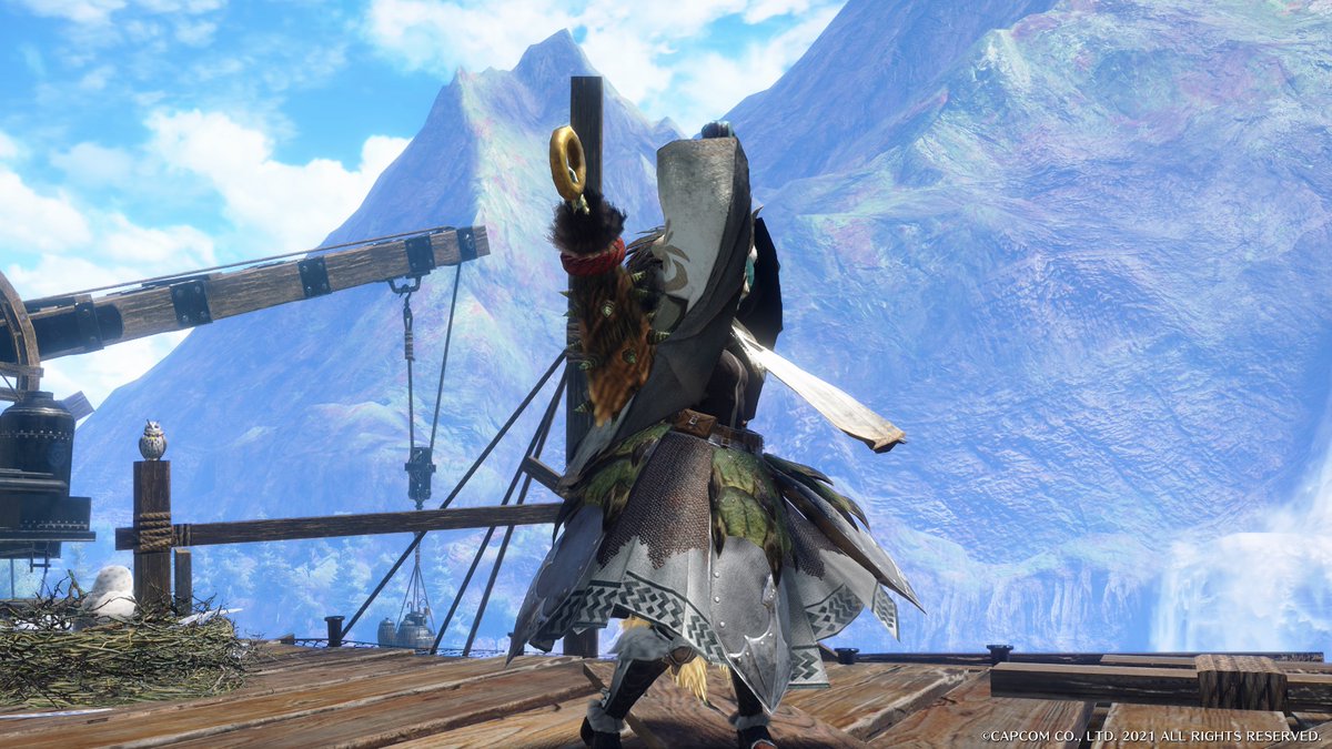 ボーンヘルムを使った蛮族コーデ
ボディラインをでかく見せて厚着する系をイメージ
お気に入りポイントは上着の隙間から見えるタイトなインナーです☺

#モンハンサンブレイク #MHサンブレイク
#重ね着 #重ね着コーデ #ボーンヘルムはいいぞ 