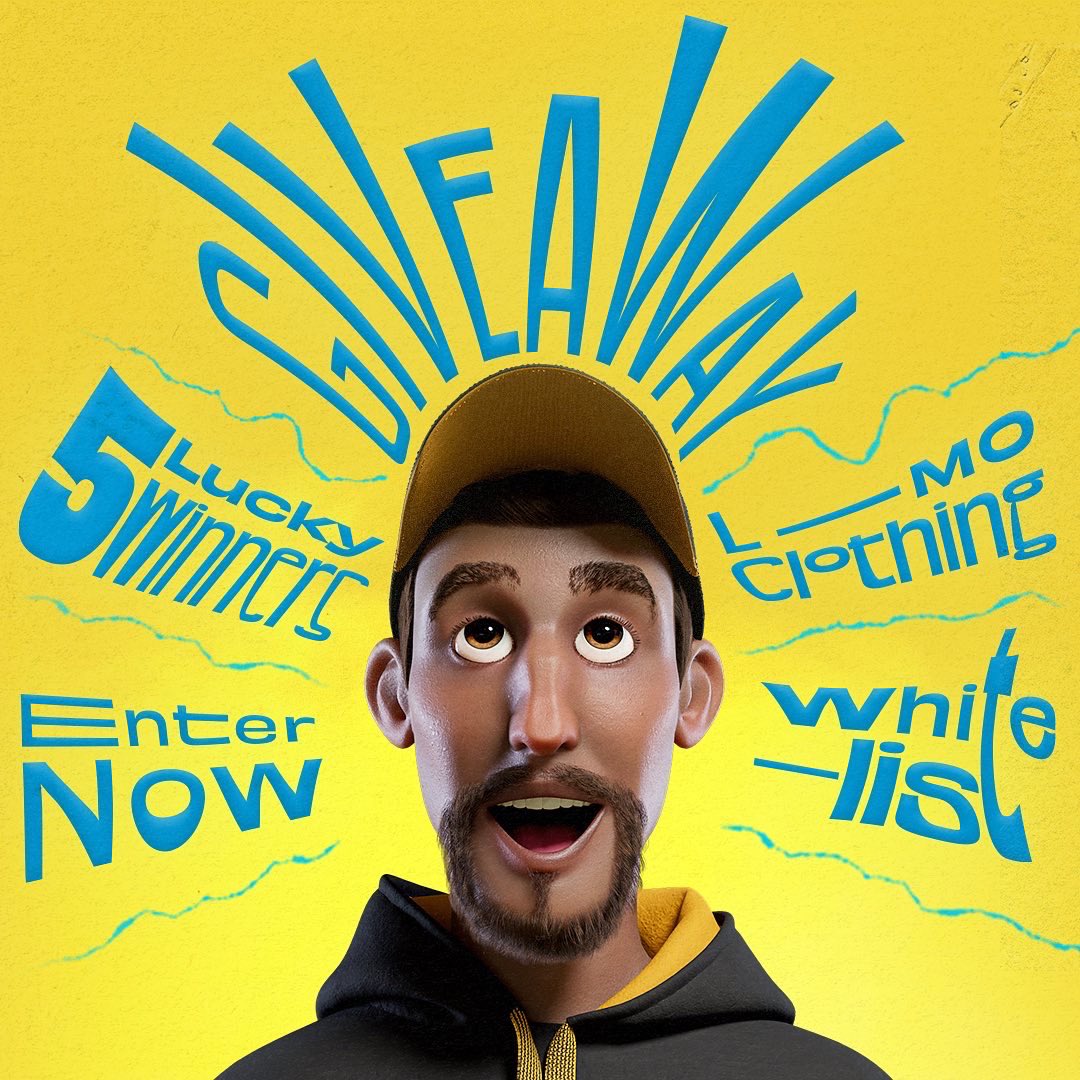 DupalsNFT's tweet photo. We’re doing a giveaway! There will be 5 lucky winners randomly chosen. All winners will receive a Dupals whitelist spot + L-MO clothing!

#nft #nfts #nftart #nftcommunity #art #giveaway https://t.co/ZoeBZsnbsB