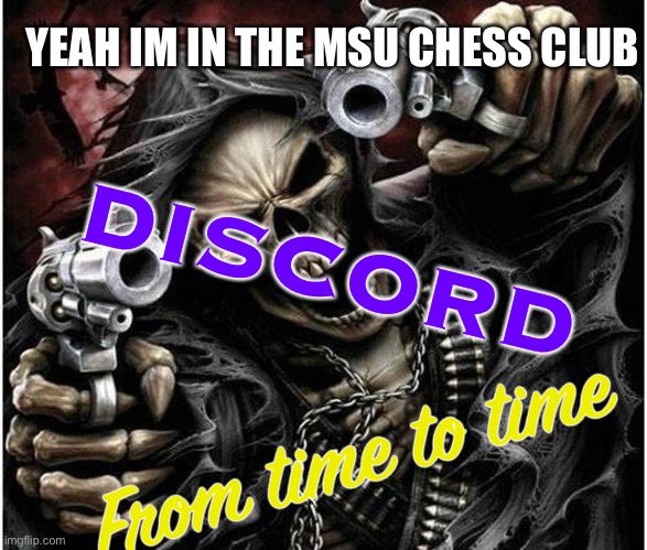 MSUDenverChess's tweet photo. @pseudojuju ✅ Tru. 

Just ask our members in the Discord. https://t.co/3FBeLCw3Ag https://t.co/DZ27FyLGZz