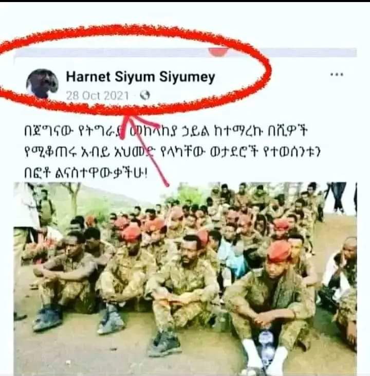 AshanafeB's tweet photo. TPLF fake news https://t.co/T8OolgwWXh