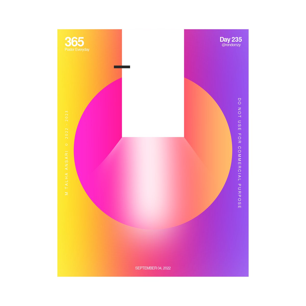 rendomzy's tweet photo. Day 235 of EveryDay Poster Challenge. One #top of another.
#rendomzy #blurred #fancy #instagram #poster #artgallery #posterdesign #instagood #everyday #artlife #artproject #day235of365 #adobe #shpere #nft #artoftheday #colourful #dailyinsta #abstractart #tutorial #baugasm #lovely https://t.co/3NF22MGW5q