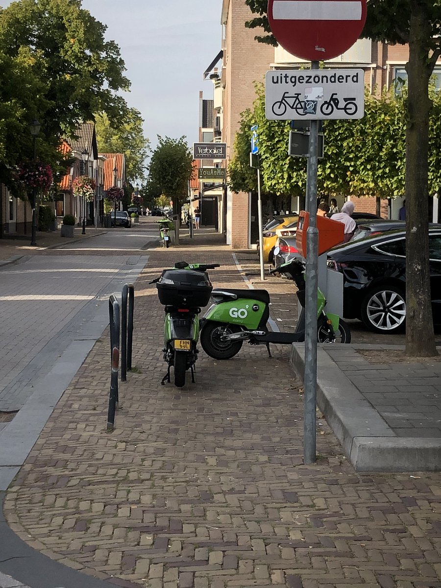 Jurjen16's tweet photo. De zondag na de zaterdagnacht. Overal in #bleiswijk worden door @gosharingoff weer voertuigen op asociale manier te huur aangeboden. Wat een droevig verdienmodel. @Raad_LSL u kunt hier beleid op maken zodat de openbare ruimte in @Lansingerland weer van de inwoners wordt. https://t.co/R4W4f8bT9u