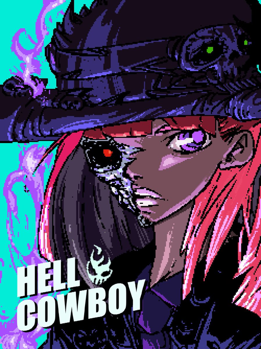 IteratorStudio's tweet photo. The cowgirl put on her human skin disguise to avoid the chase of the king of hell. https://t.co/kMEuQtgLMf
