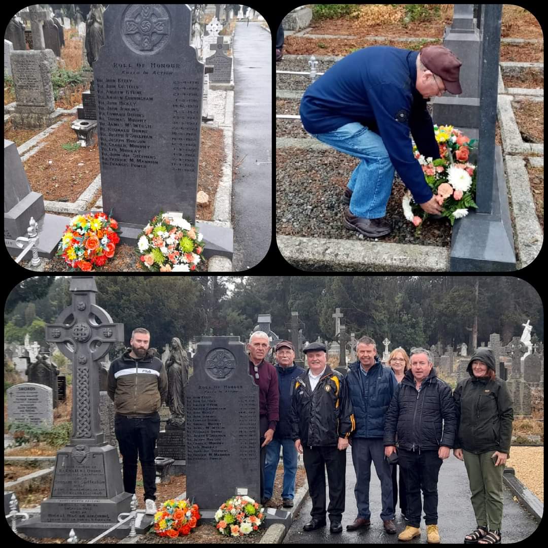 Yesterday members of the <a href="/Fermanagh1916/">Fermanagh 1916 Historical Association</a>, alongside local <a href="/FermanaghSF/">Fermanagh Sinn Féin</a> members from Belleek and Garrison, laid a wreath at the grave of John Joe (JJ) Stephens' grave at the Republican Plot in Deansgrange Cemetery Dublin. 

Read more👇 facebook.com/19811818722313…