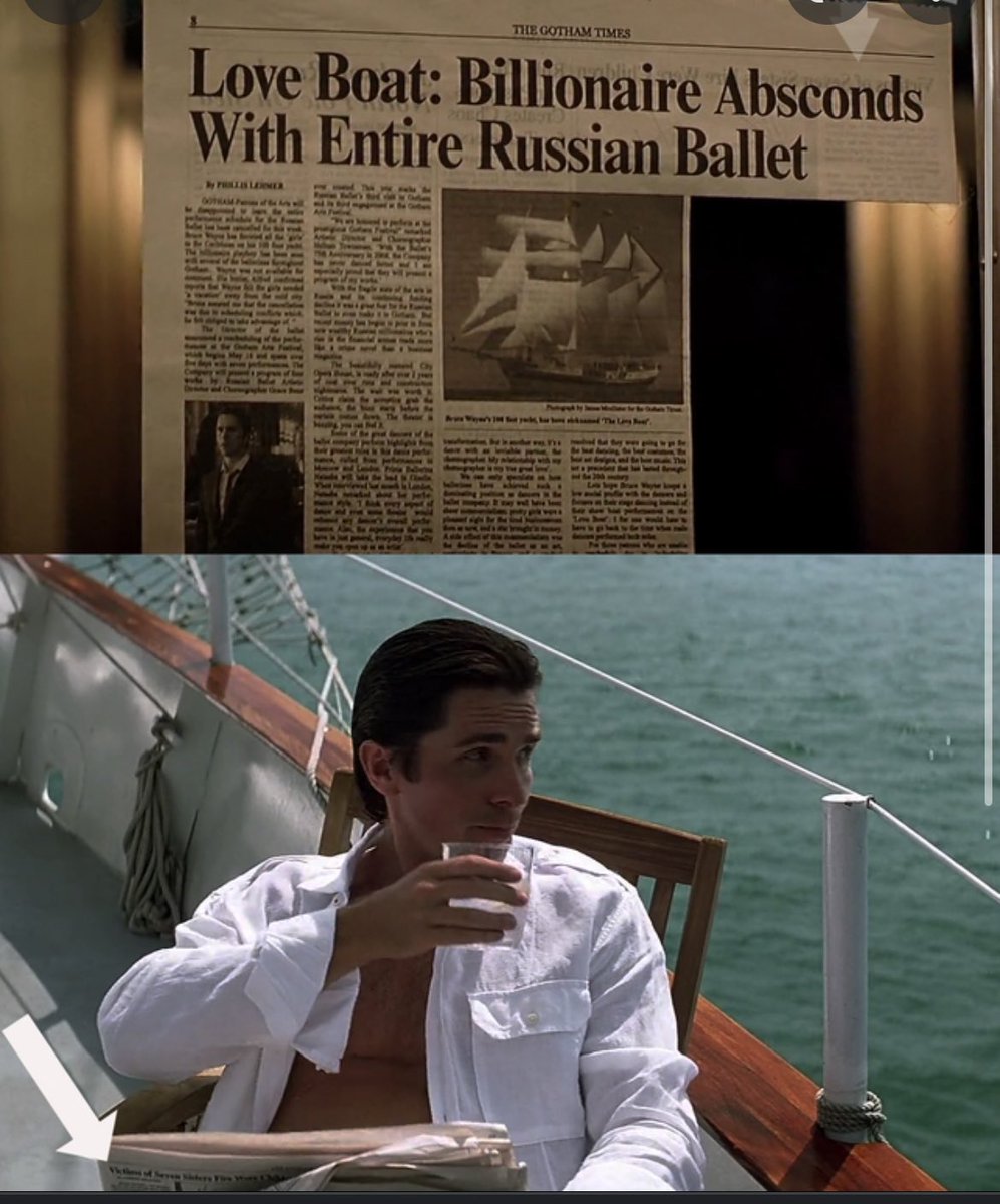 TenetMen's tweet photo. #Bales2022FilmChallenge
(creator @bales1181)

Day 4: Newspaper in a movie

🎬The Dark Knight 🎥2008 https://t.co/PX8WIeMAIt
