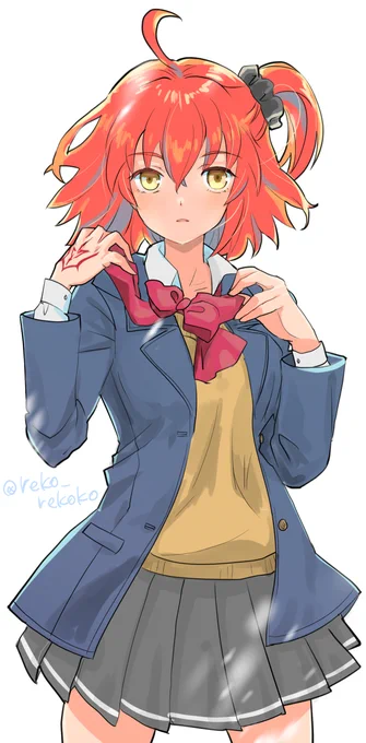 総耶高校制服ぐだ子 #FGO 