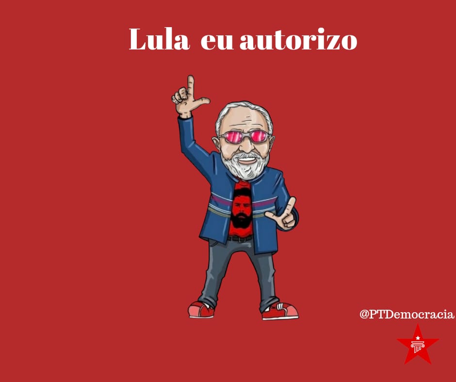 SergioMarrques's tweet photo. LULA EU AUTORIZO
Acabar com todos os sigilos de 100 anos.
Revogar reforma trabalhista.
Vedar utilização de agrotóxicos proibidos mundialmente.
Mandar Jair e família pra cadeia. https://t.co/MpgDWVhfeE