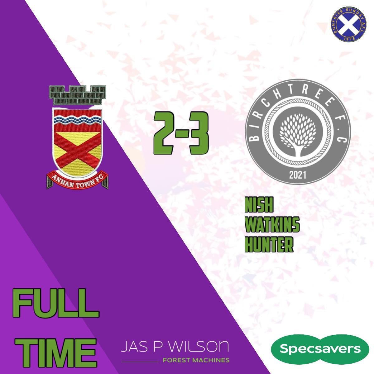 birchtree_fc's tweet photo. Birchtree made hard work of it today against a poor side after gifting them 2 first half penalties but managed to leave Annan with all 3 points https://t.co/je65hKivgN