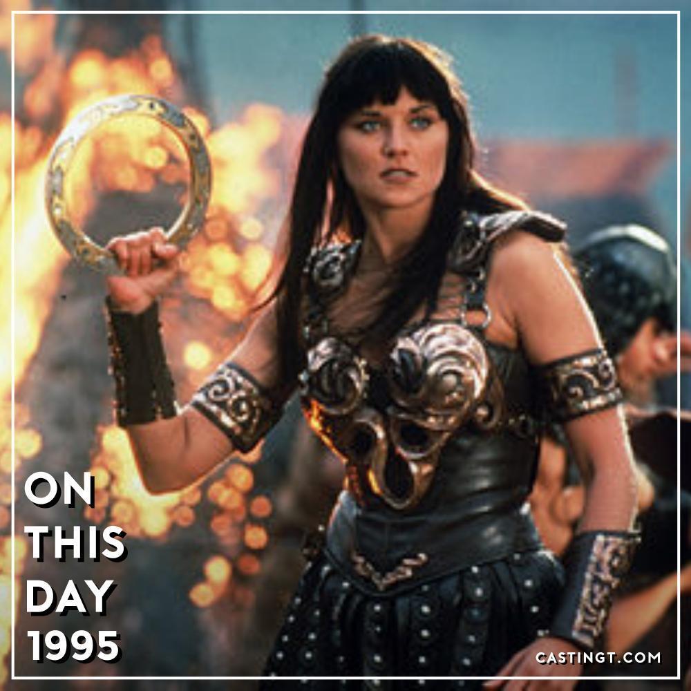 27 years ago today, the first episode of Xena: Warrior Princess was released!

Follow @officialonthisday for updates

#OnThisDay #OTD #CastingTalent #Xena:WarriorPrincess #LucyLawless #TimothyOmundson #BruceCampbell #KarlUrban #DanielleCormack #KevinSmith #MartonCsokas #Will…
