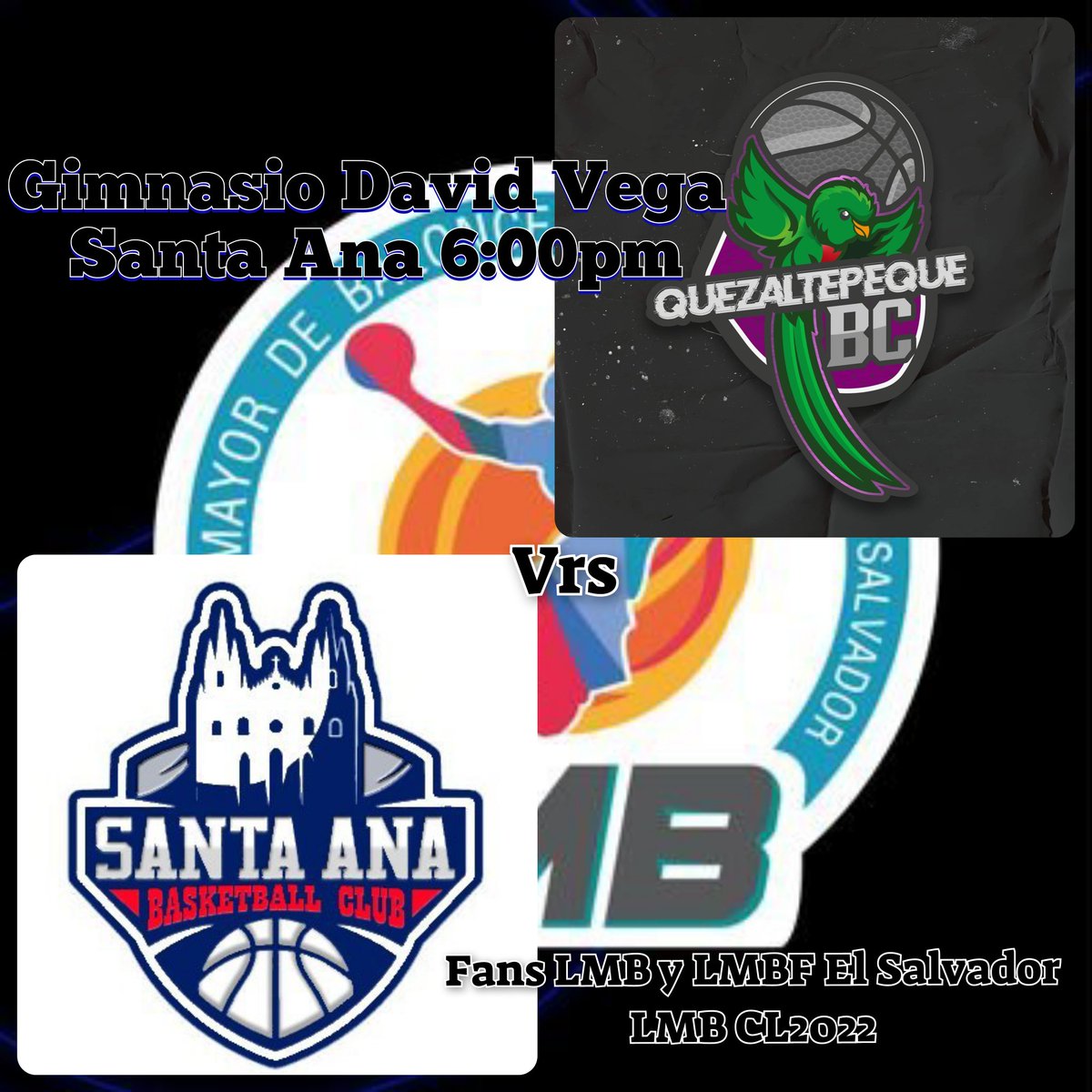 fanslmbylmbfsv's tweet photo. Dia de Juego Jornada 1
#LMB
#SantaAnaBKB vrs #QuezalteBC
#ESABKB #BKBESA https://t.co/SCRJLbF1Fa