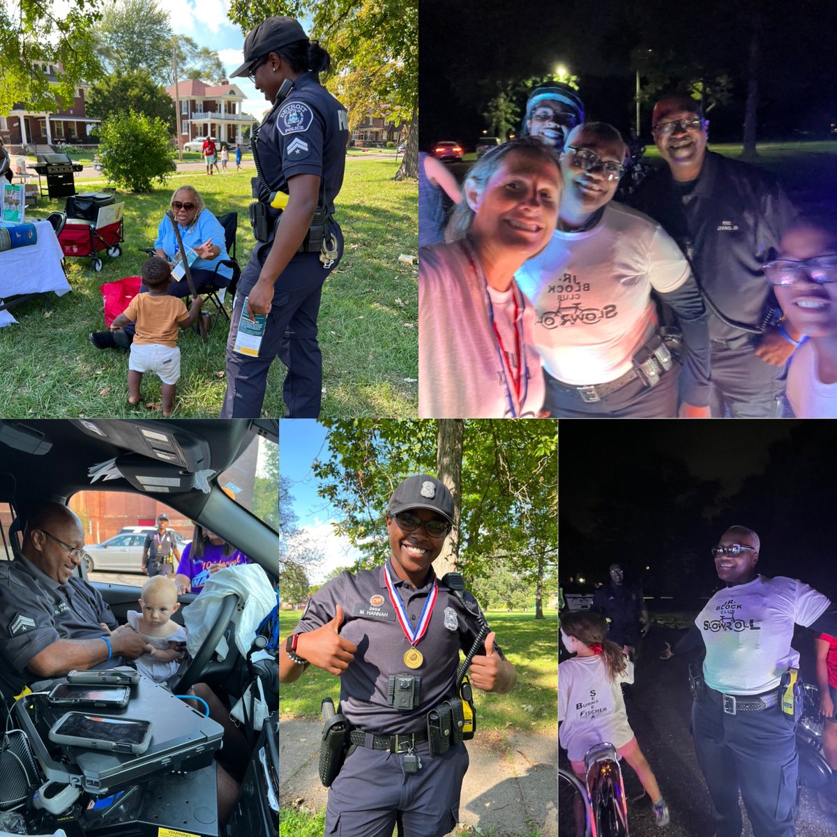 JRBlockClub's tweet photo. Thanks to our @DPD7Pct for always being there for us #jrblockclub
3rd annual Slowroll ✅ we love our NPO’s Officer Stribling, Davis and Hannah! @CityofDetroit @detroitpolice https://t.co/QMinr1Y2sw