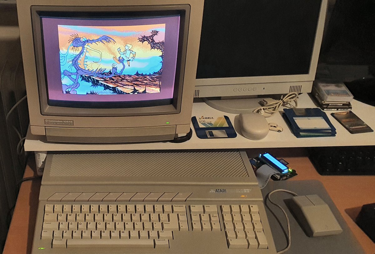 PanosRetroshowc's tweet photo. SPACE ACE! 😍
#RETROGAMING #retrogames #retrogame #retrogamers #retrogamer #RetroGameSearch #Videogame #videogames #videogaming #gamergirl #gamers #gamer #GamersUnite #oldschool #Gamerlife #atarist #actiongame #atariste #spaceace #readysoft https://t.co/FybwmUhCtn