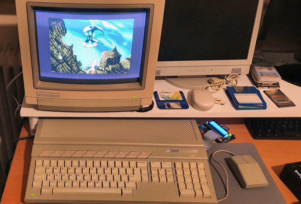 PanosRetroshowc's tweet photo. SPACE ACE! 😍
#RETROGAMING #retrogames #retrogame #retrogamers #retrogamer #RetroGameSearch #Videogame #videogames #videogaming #gamergirl #gamers #gamer #GamersUnite #oldschool #Gamerlife #atarist #actiongame #atariste #spaceace #readysoft https://t.co/FybwmUhCtn