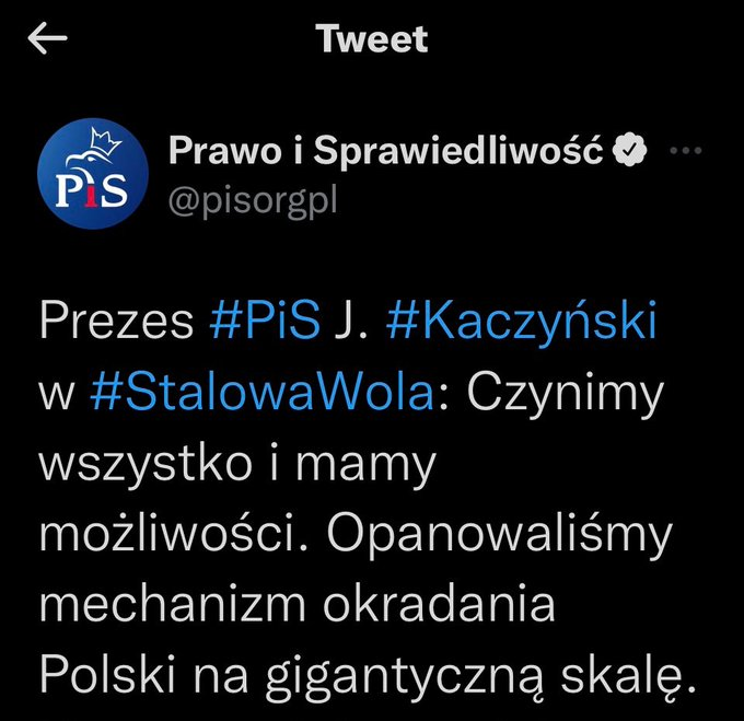 Jan_Pinski's tweet photo. Dajcie mówić Kaczyńskiemu!!! https://t.co/nbHdNy0AUe