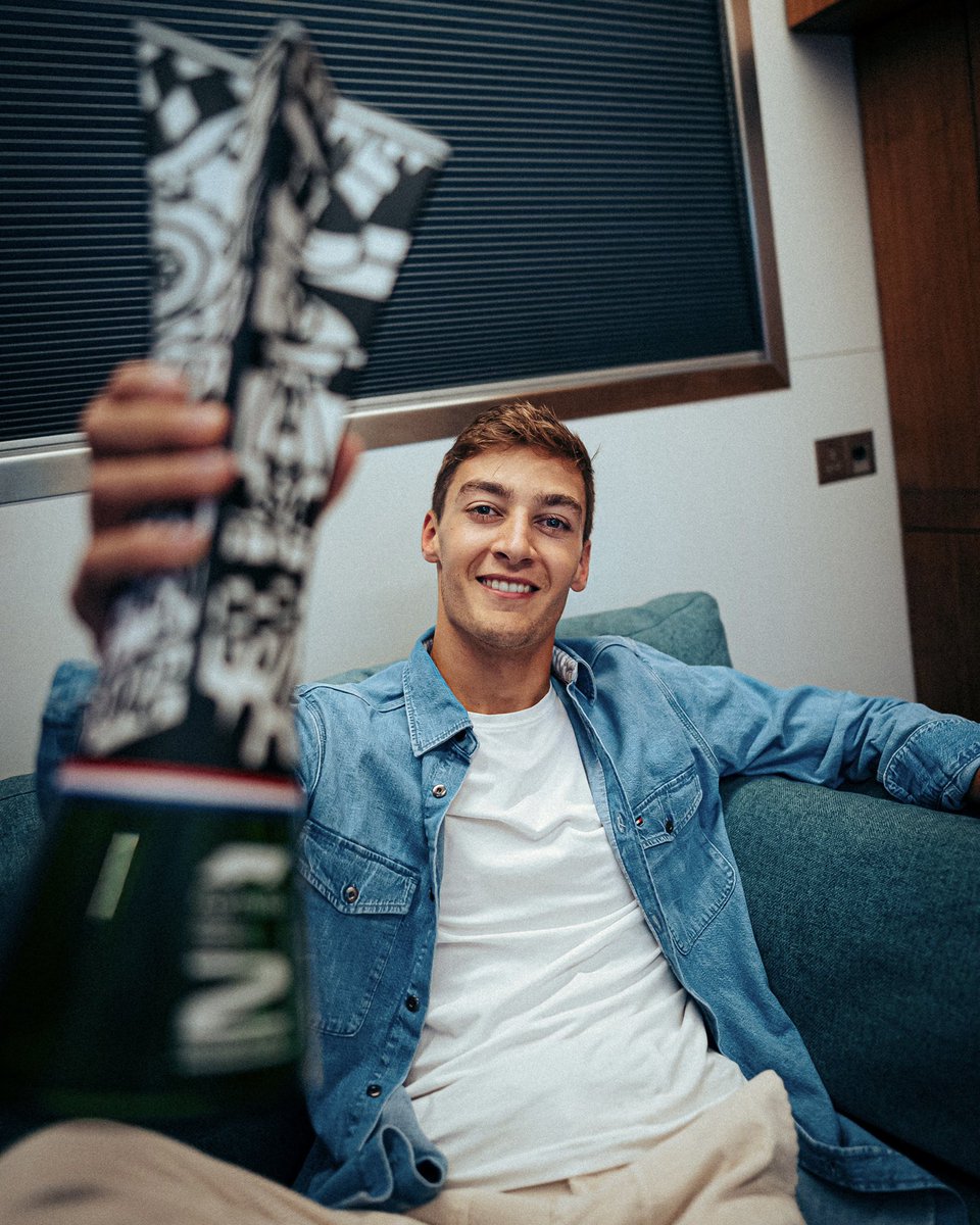 George Russell tweet media