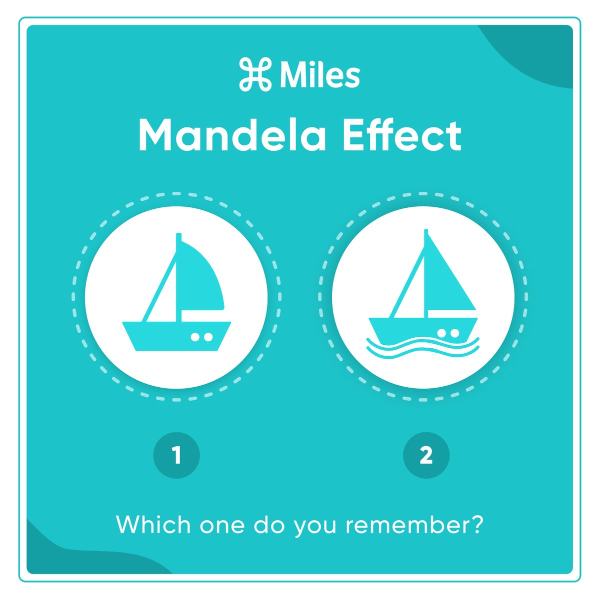 getmilesapp's tweet photo. Ahh yes, the boat trip icon in the Miles app. It's definitely 2... or is it?
And yes you can earn miles on a boat too!
#boating #boatlife #tripmode #mandelaeffect #Getmilesapp https://t.co/a7mrJ0ZNiQ