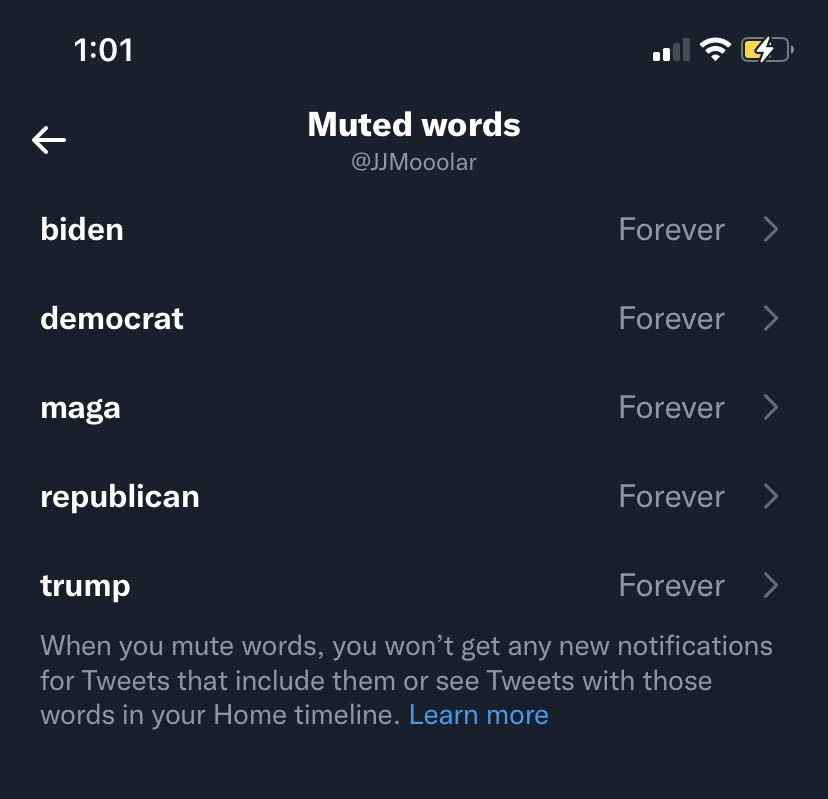JJMooolar's tweet photo. @SportsSturm Thank you for talking about the mute option a while back! I finally set it up, I can’t take it anymore! https://t.co/ZirQ3ti3Zp