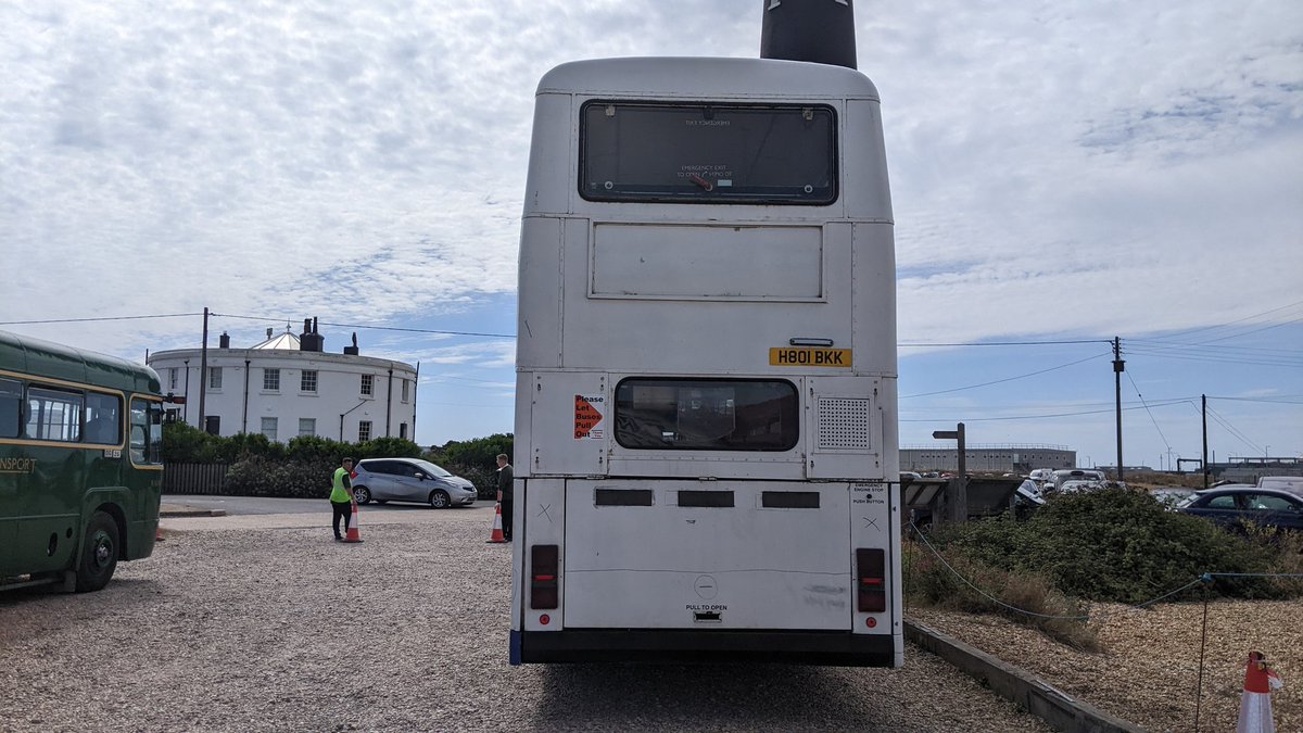 I have once again had the joy of riding <a href="/joshuah153/">Joshua houselander</a>'s Leyland Olympian H801 BKK. Seen here at different times during the Romney Hythe and Dymchurch Railway Bus Rally today, and at Dymchurch after the event.
