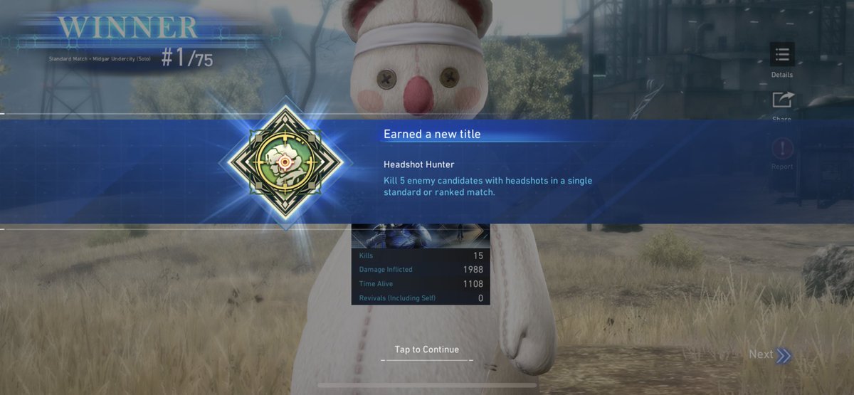 MaddMoogle's tweet photo. Woot! Great way to start the week!
#finalfantasyfirstsoldier #finalfantasy #FF7FS #FFVIIFS https://t.co/eBUEOrq9vU
