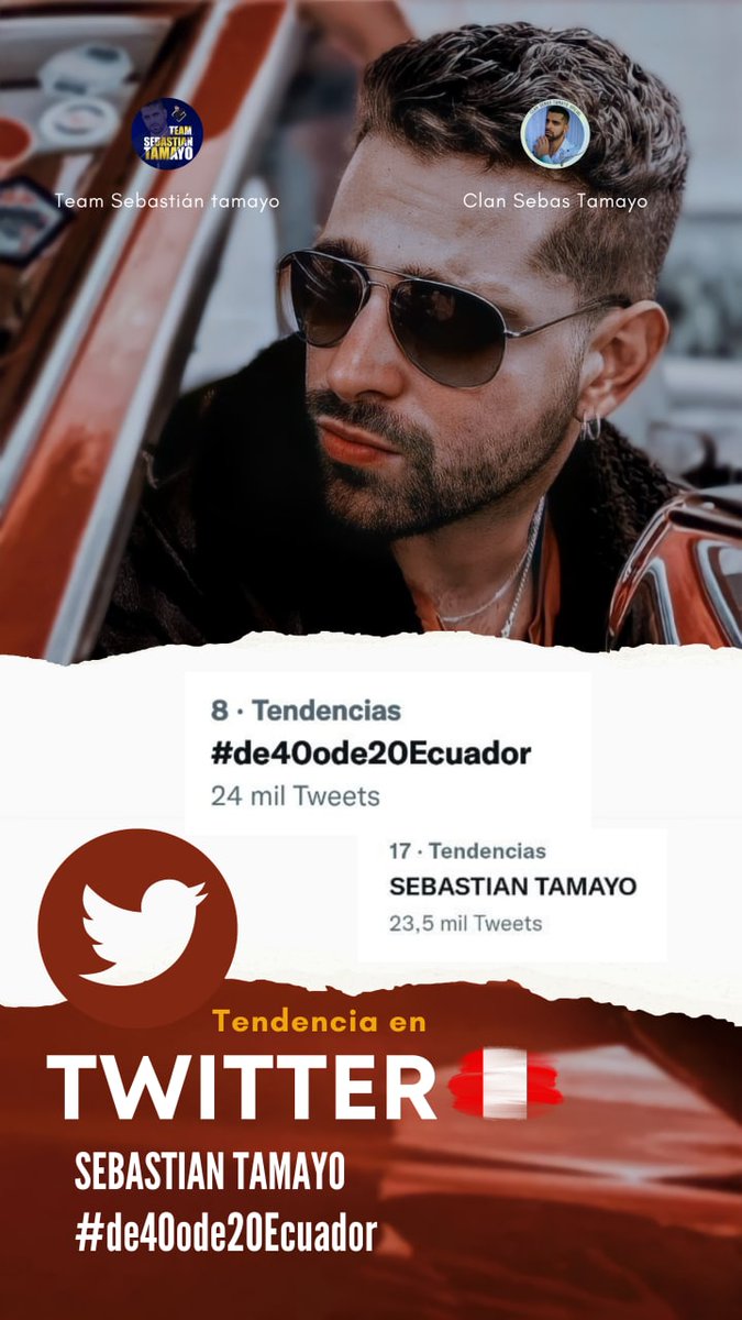 geraldinne2021's tweet photo. Que bonito ver el apoyo a nuestro colombiano favorito ♥️
SEBASTIAN TAMAYO
#de40ode20Ecuador https://t.co/amSzHxmhdt