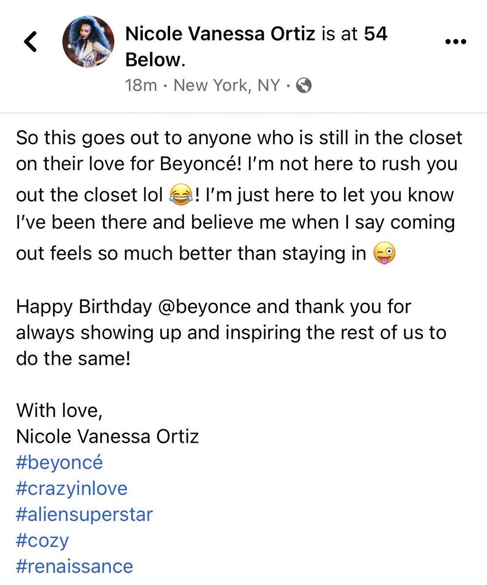 The Day I Came Out The Closet for Beyoncé 🤣🥹🤣🥹🤣🥹🤣
<a href="/Beyonce/">BEYONCÉ</a> #Beyonce #crazyinlove