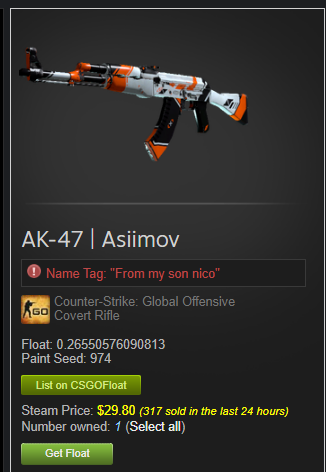 CykaHotFireYT's tweet photo. 💸AK47 Asiimov Giveaway ($30)💸

TO ENTER:
✅Subscribe to https://t.co/t9wku9x3W4
✅Like and retweet
✅Follow 
@CykaHotFireYT and 
@CAZE_GAMING
 
Winner will be chosen in 7 days! Good luck! #csgo #csgogiveaway #csgoskins #csgoskinsgiveaway #csgogiveaways #gaming https://t.co/qGumUAx0mY