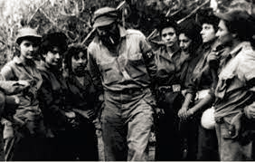 LaCmkc's tweet photo. El Comandante en Jefe Fidel Castro constituye en la Sierra Maestra el pelotón femenino de combate Mariana Grajales, mujeres que han pasado a la historia como Las Marianas o Las Marianas de la Sierra Se creó en La Plata el 4 de septiembre de 1958. 
#SantiagodeCuba @LaCmkc https://t.co/5N4Z6wo5Z6