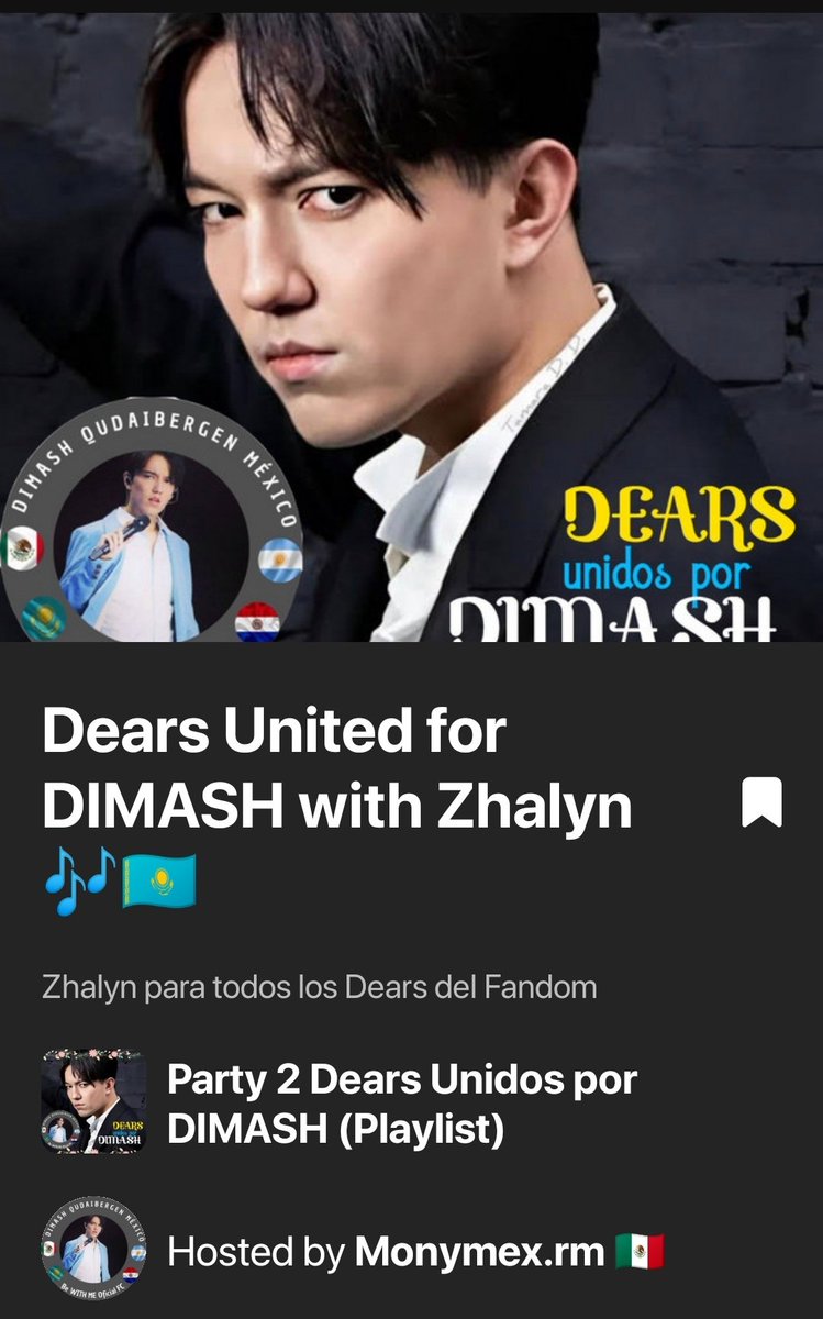 Di_Renaissance_'s tweet photo. Dears United For Dimash party on Spotify and Renaissance starts now! 🎉🎉🎉
Be sure to join the party and continue to stream with priority @dimash_official's latest song #Zhalyn! 🎧🎶🎧
#EveryDearCounts
#DimashonRenaissance https://t.co/C1sk8L9gKX