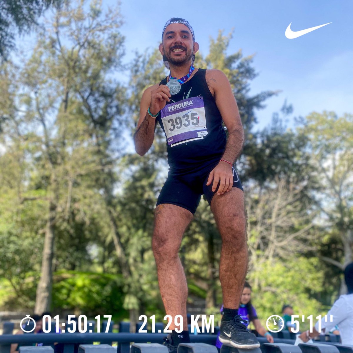 arminmontano's tweet photo. El que corre es el corazón, las piernas solo lo van siguiendo! 🏃🏽♂️ #Elmuchacho #MMA2022 https://t.co/iAqNMGUvIi