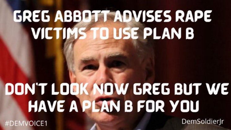 BellaRisttaa's tweet photo. Take heed: Republicans like tyrant Governor Gregg Abbott.. will see our Democrat Women’s Power, and vote ->Plan B, to overturn Abbott tyrannical laws,come midterm elections! #DemVoice1 #OurBlueVoice https://t.co/TvACh7f3Gu