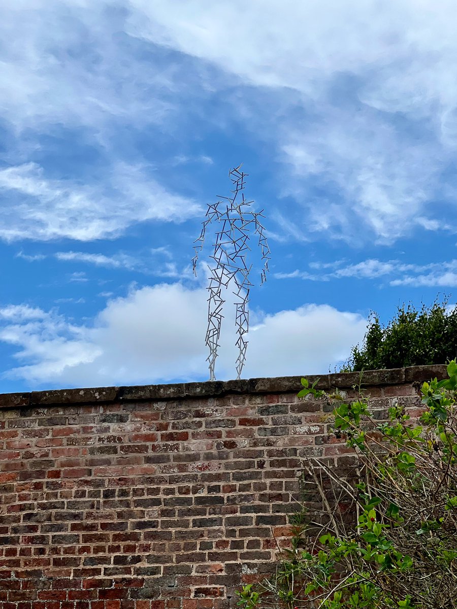 Antony Gormley - Domain Field (Prototype 2), (Prototype 3) and (Prototype 4) 2003. #AntonyGormley @_WhiteCube #sculpture #sculptureart #art #arleyhall #arleyhallandgardens