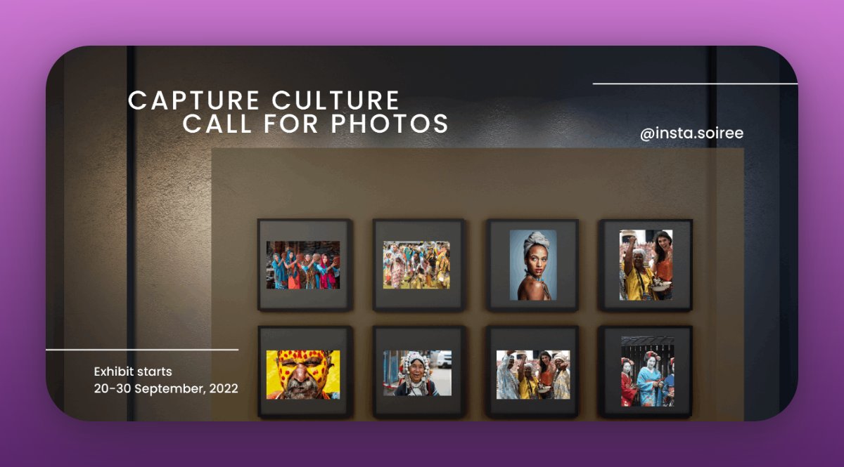 InstaSoiree's tweet photo. Cultural photography is the art of taking photos for the purpose of telling about people or a culture. The photographs may be as simple as portraits of faces, as common as street scenes, or as complex as capturing scenes that illustrate social relationships. https://t.co/zMB8VOU9SP