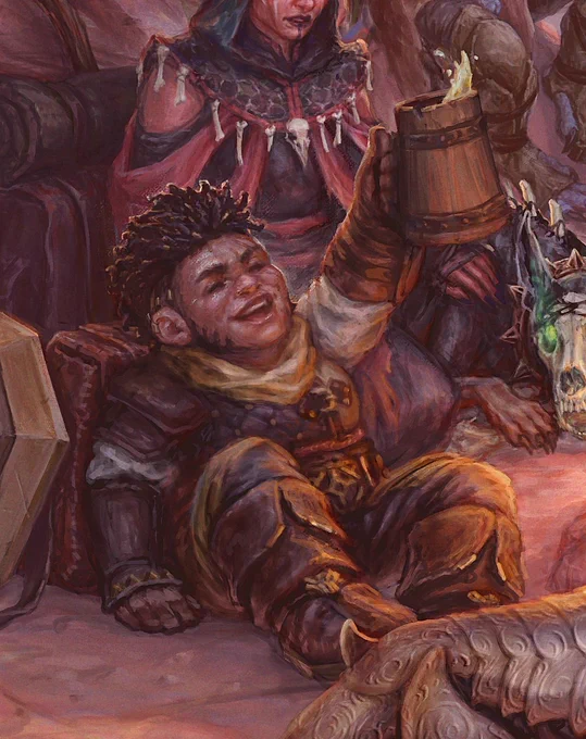 Since my black elves are still under NDA Hell (hopefully out this autumn), let's go with some black dwarves this time  