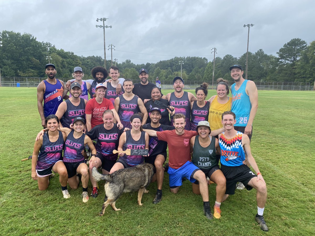 Most unique team, especially their post-game Spirit Circle awards/punishments: SLUTS!! They also finished as runner up!