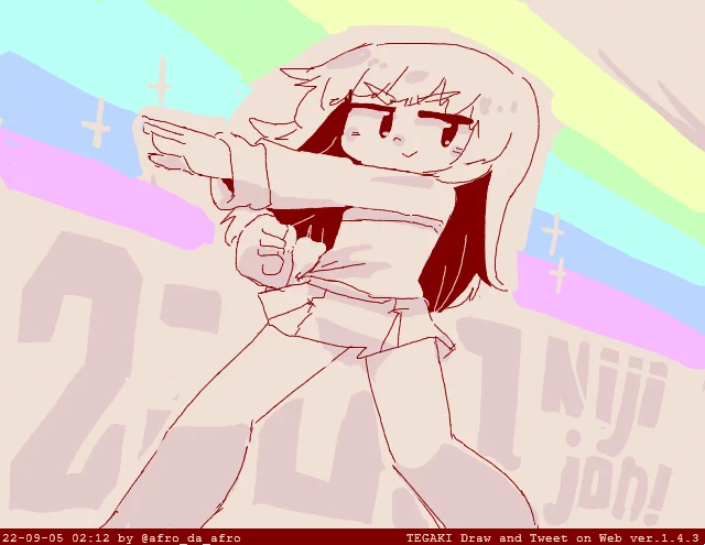 2時じゃ～ん!?!? #tegaki_dt 