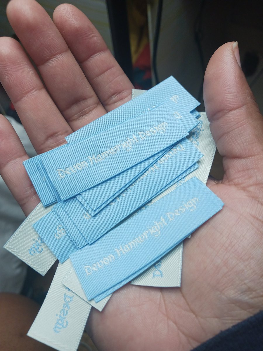 New clothing tags very exciting stuff 
#clothingline #fashiondesigner #fashionstyle